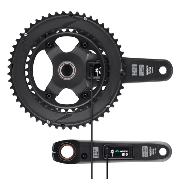 InPeak POWERCRANK-E TWIN2 Shimano Ultegra FC-R8100