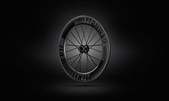 Lightweight Fernweg C 85 Schwarz Edition - Tubeless - 85mm - Front Wheel - Cigala Cycling Retail