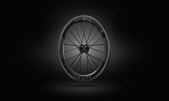 Lightweight Fernweg C 63 Schwarz Edition - Tubeless - 63mm - Rear Wheel - Cigala Cycling Retail