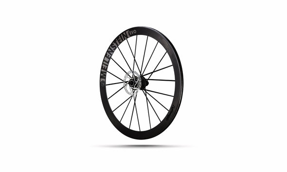 Lightweight Meilenstein EVO Schwarz Edition - Disc - Tubeless - 24mm - Rear Wheel - Cigala Cycling Retail