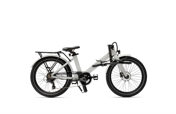EOVOLT Evening 24" Compact Step Through Semi Folding Electric Bike - Cigala Cycling Retail