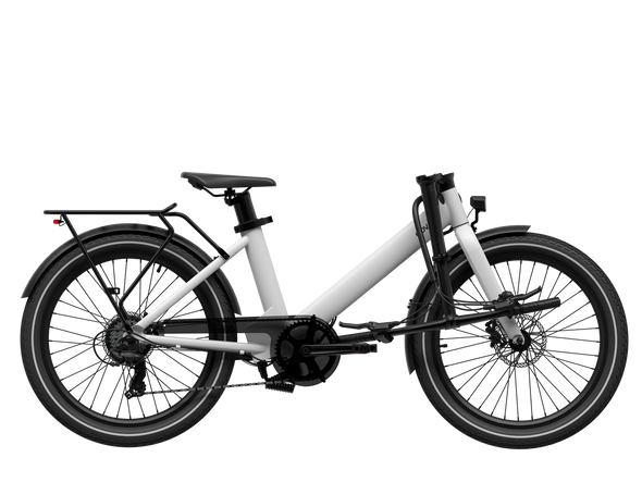 EOVOLT 2023 Evening 24" Compact Step Through Semi Folding Electric Bike