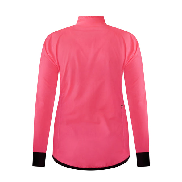 PRIMÓR Brezza High-Vis Pink Women Windproof Jacket - Cigala Cycling Retail