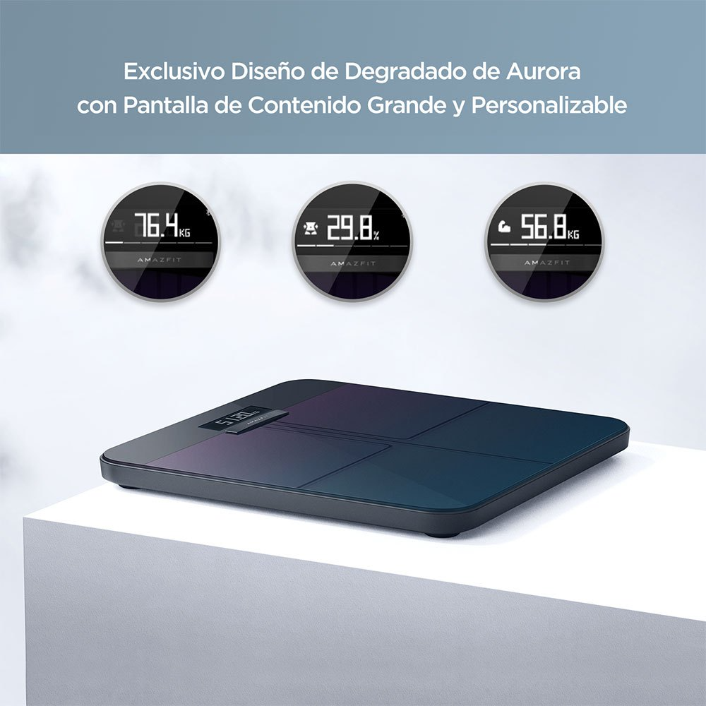 Amazfit WiFi Smart Scales Aurora Blue Cigala Cycling Retail