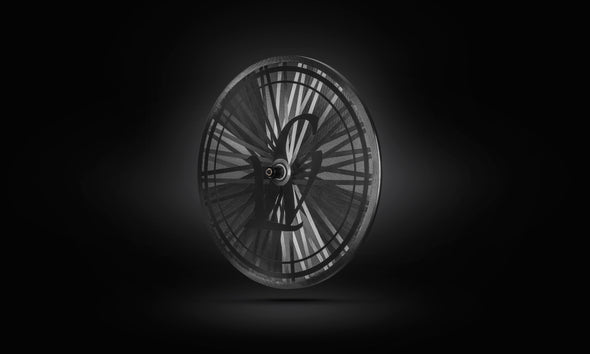 Lightweight Autobahn Schwartz Edition - Tubular - Disc Rear Wheel - Cigala Cycling Retail