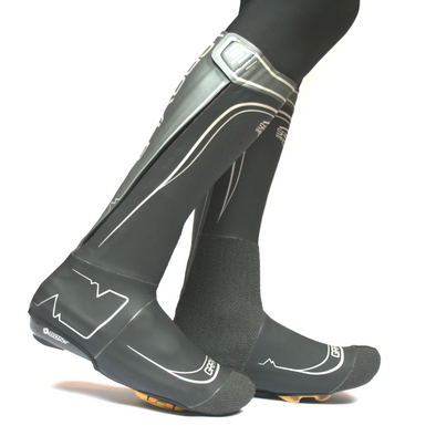 SPATZ 'GRAVLR' Overshoes. Rugged and warm with a full zipper opening - Cigala Cycling Retail
