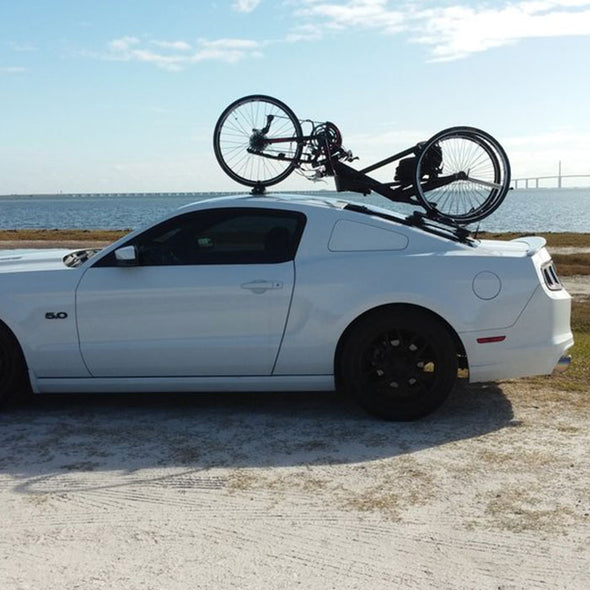 Seasucker Bike Rack For Mustang With Spoiler SeaSucker Trike Bike