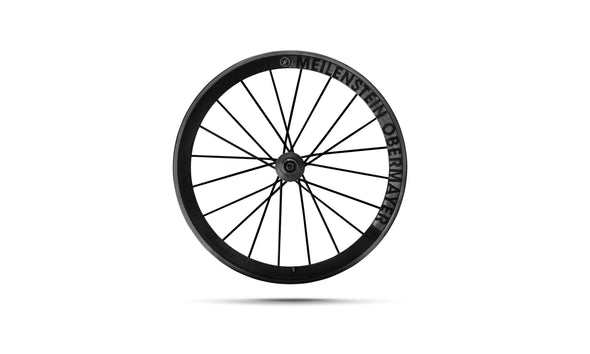 Lightweight Meilenstein Obermayer Schwarz Edition - Tubular Wheelset - Cigala Cycling Retail