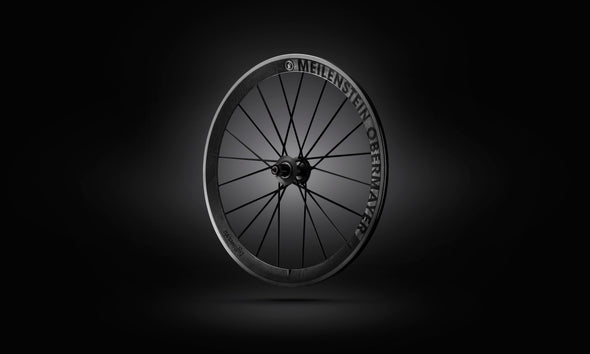 Lightweight Meilenstein Obermayer Schwarz Edition - Tubular Front Wheel - Cigala Cycling Retail