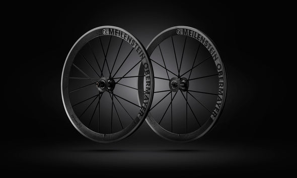 Lightweight Meilenstein Obermayer Schwarz Edition - Tubular Wheelset - Cigala Cycling Retail