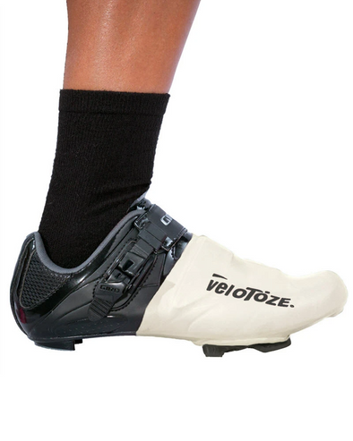 veloToze Toe Cover - White - Cigala Cycling Retail